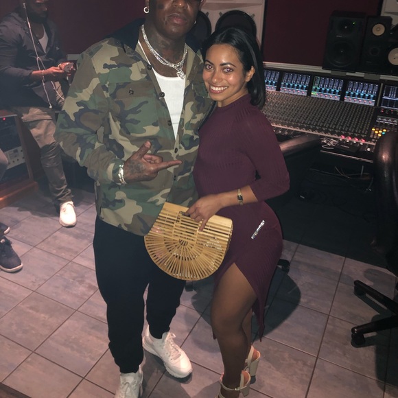 Burgundy Ribbed/Side Slit Dress 👗 - Picture 2 of 2